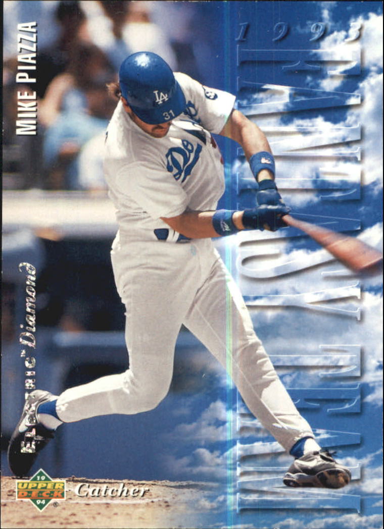 1994 Upper Deck Electric Diamond #33 Mike Piazza FT