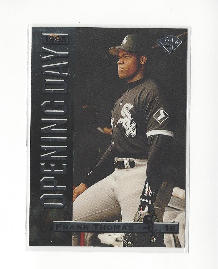 1995 Leaf Opening Day #1 Frank Thomas