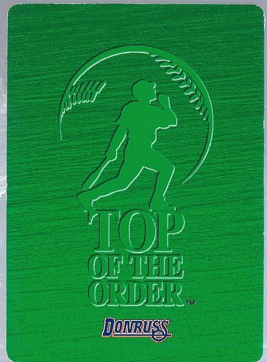1995 Donruss Top of the Order #156 Dan Wilson C back image