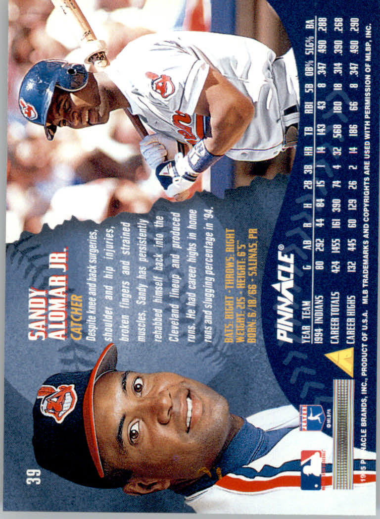 1995 Pinnacle Baseball "Artist's Proofs" Parallel Cards - Bild 9 von 25