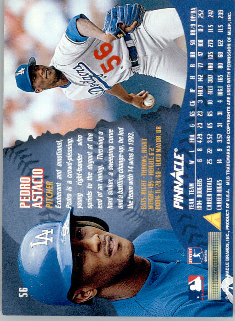 1995 Pinnacle Baseball "Artist's Proofs" Parallel Cards - Bild 11 von 25