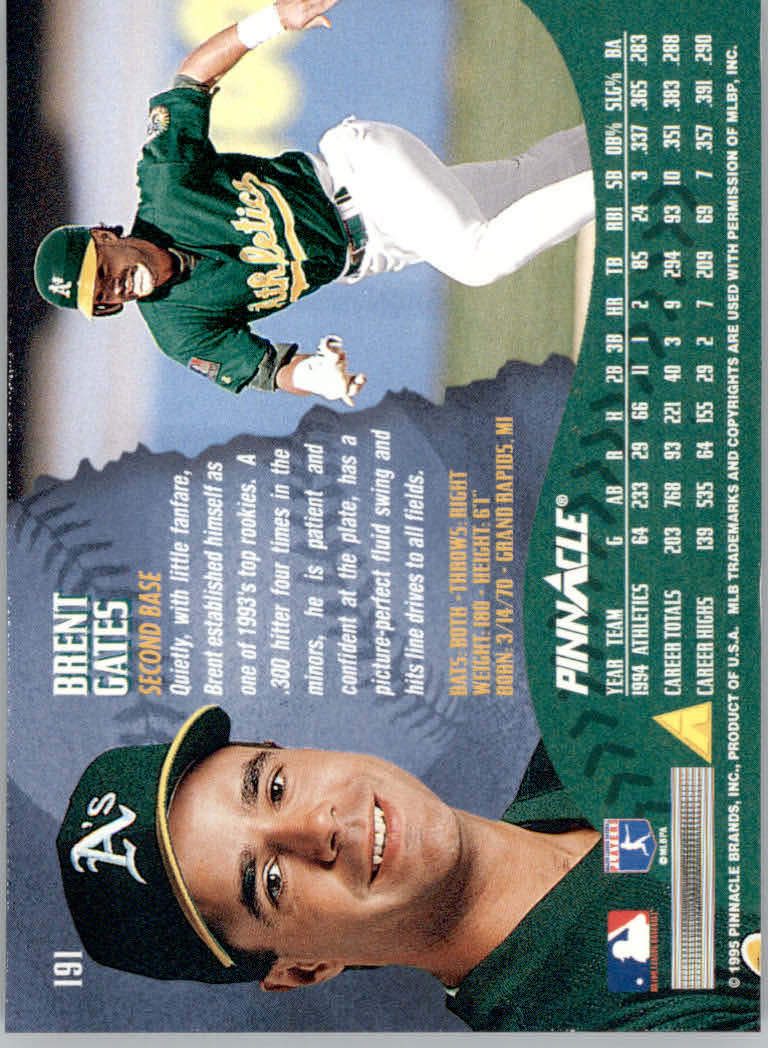 1995 Pinnacle Baseball "Artist's Proofs" Parallel Cards - Bild 19 von 25