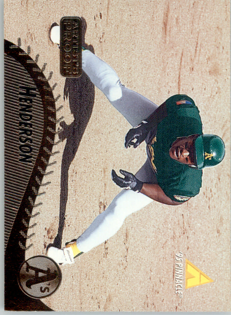 1995 Pinnacle Baseball "Artist's Proofs" Parallel Cards - Bild 20 von 25