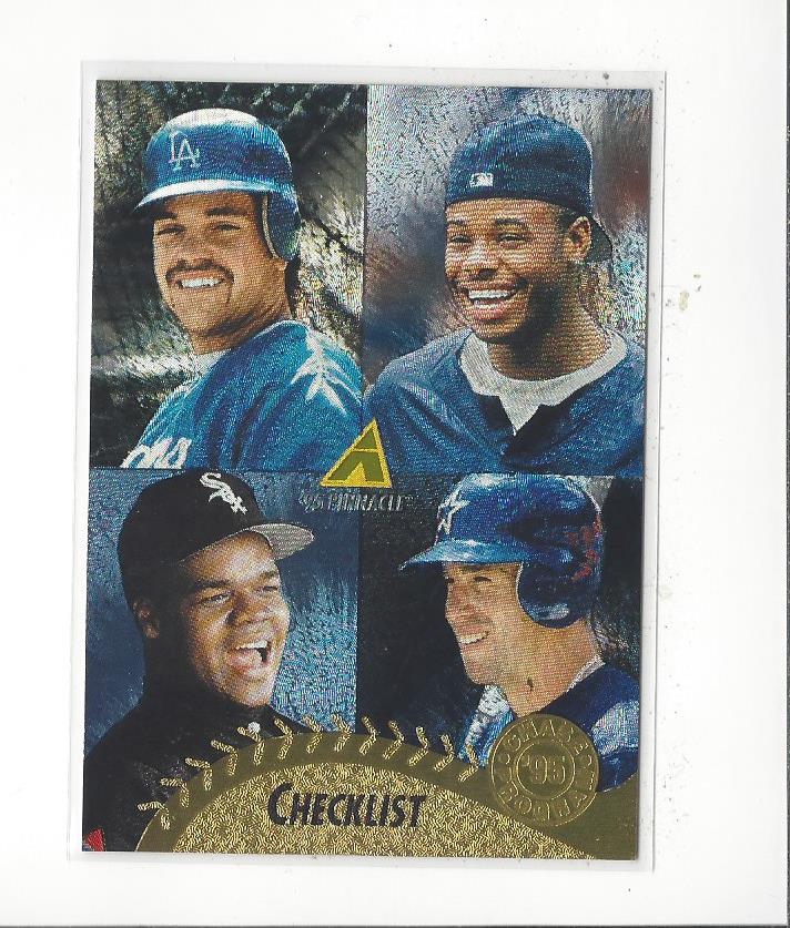 1995 Pinnacle Museum Collection #450 Bag/Thom/Grif/Piaz CL