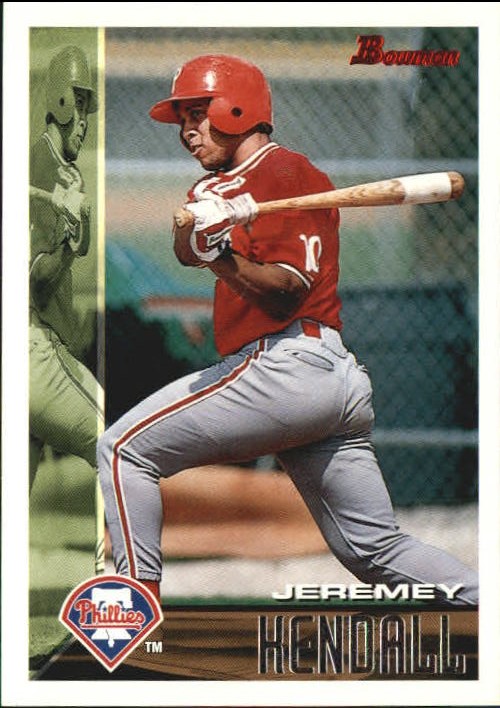 1995 Bowman #116 Jeremey Kendall RC