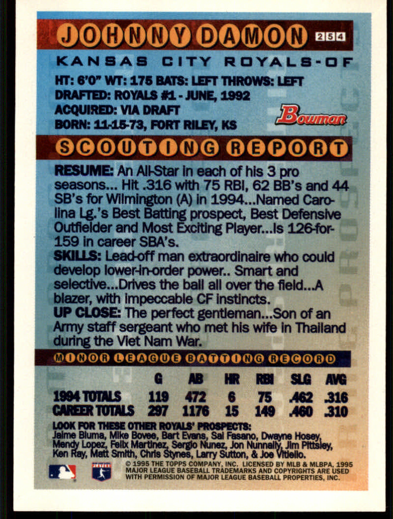 1995 Bowman Baseball "Gold Foil" Parallel Cards - Picture 17 of 41