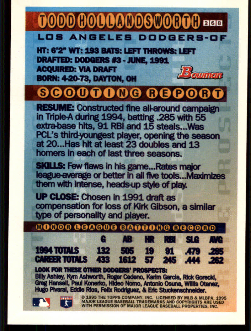 1995 Bowman Baseball "Gold Foil" Parallel Cards - Picture 7 of 41