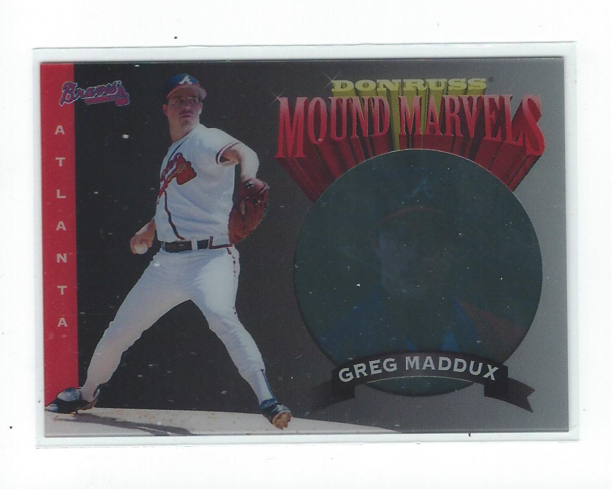 1995 Donruss Mound Marvels #1 Greg Maddux