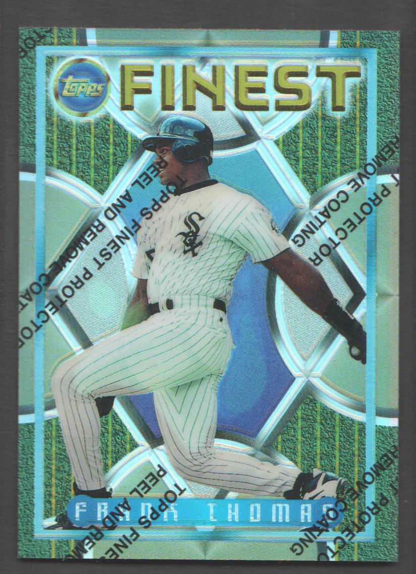 1990 Topps #414b Frank Thomas Chicago White Sox Signed