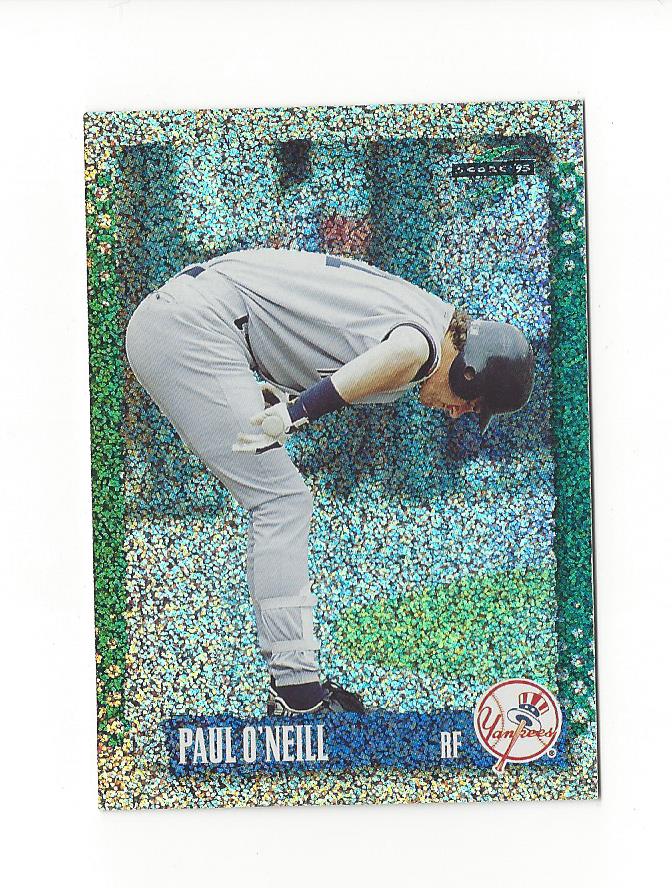 1995 Score Platinum Team Sets #41 Paul O'Neill