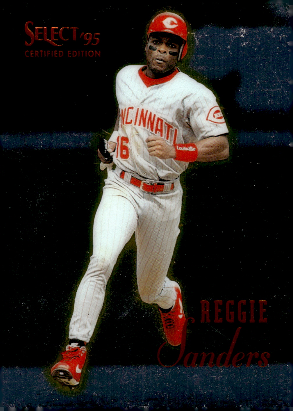 1995 Select Certified #2 Reggie Sanders