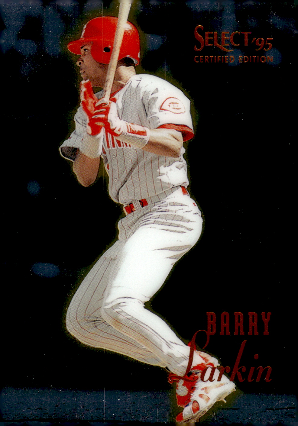1995 Select Certified #27 Barry Larkin