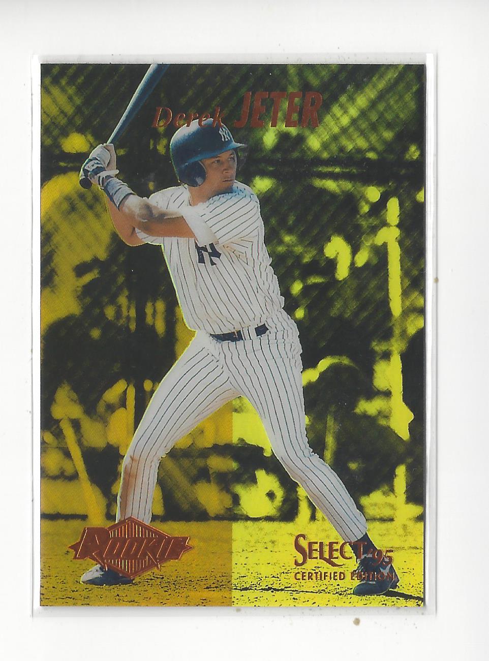 1995 Select Certified Mirror Gold #122 Derek Jeter