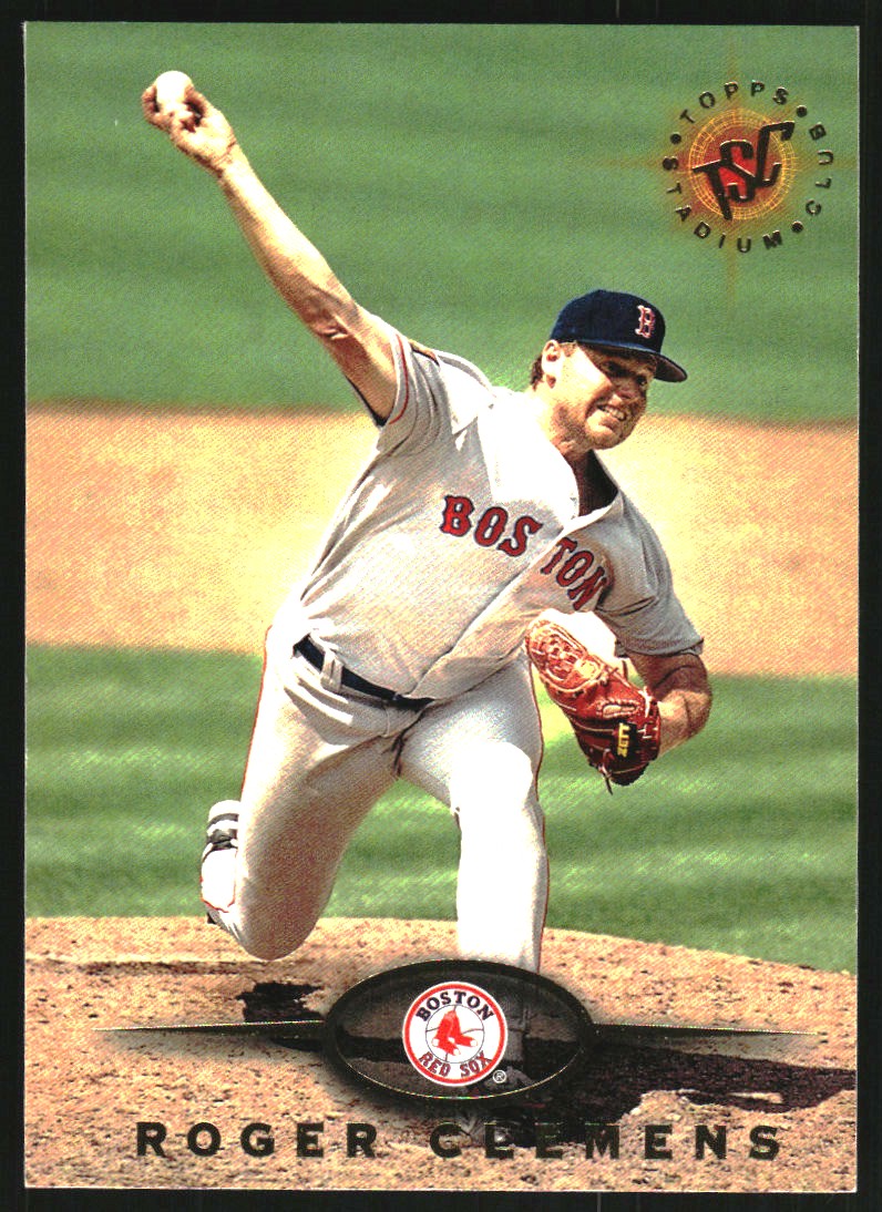 1995 Stadium Club #10 Roger Clemens - NM-MT