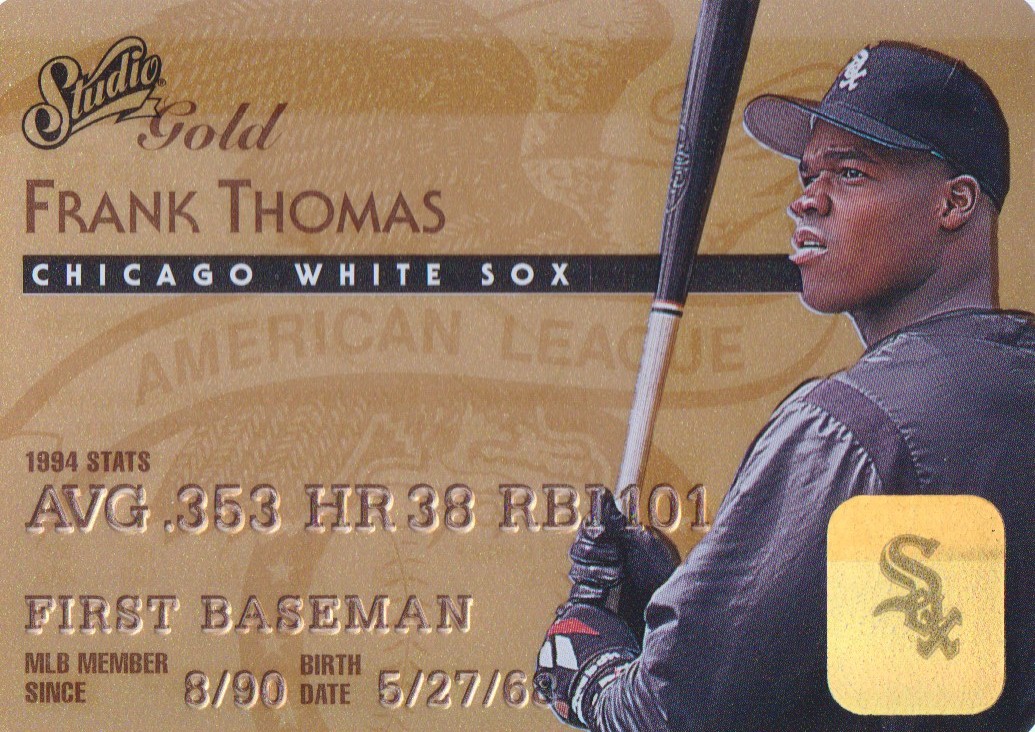 Frank Thomas 1992 Fleer Ultra Baseball #44 Chicago White Sox