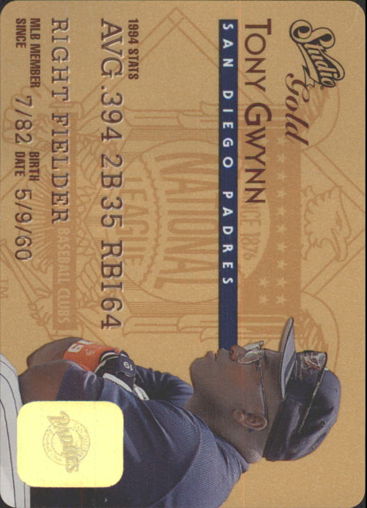  1995 Donruss Studio Baseball Card #12 Will Clark