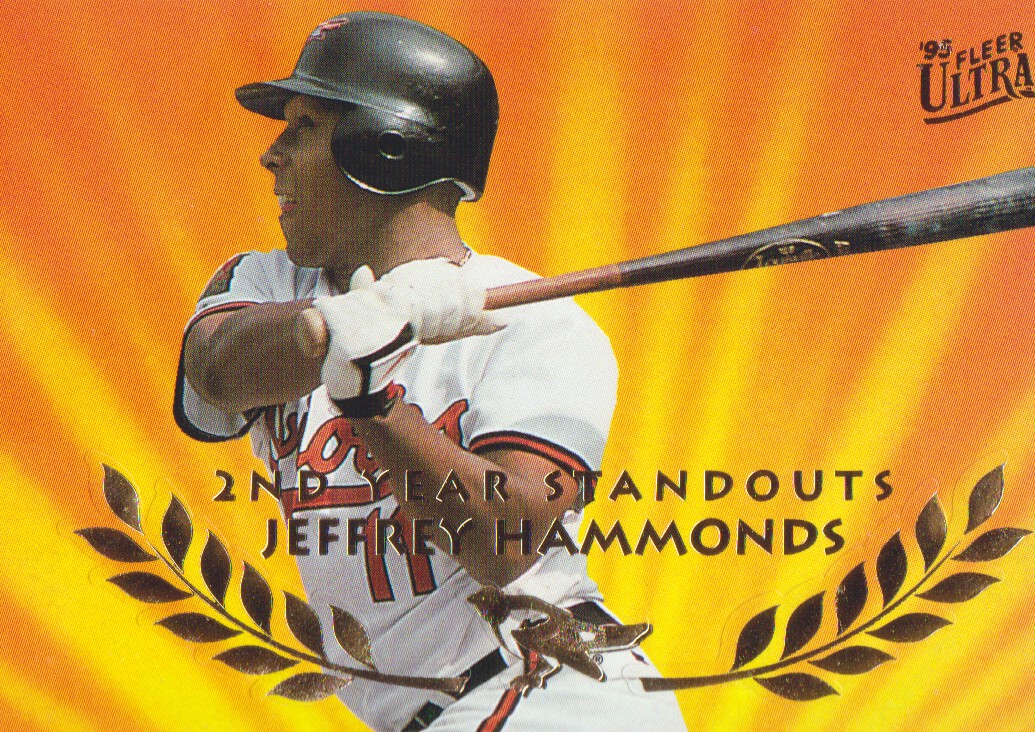 1995 Ultra Second Year Standouts #7 Jeffrey Hammonds