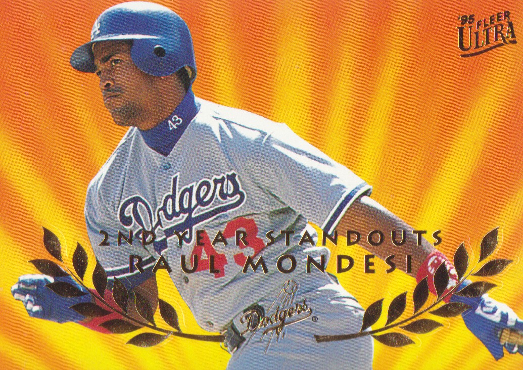 1995 Ultra Second Year Standouts #10 Raul Mondesi