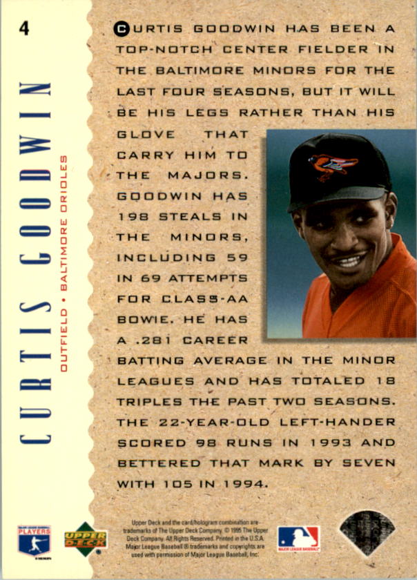 1995 Upper Deck Baseball Card Pick (Base) 1-260 - Picture 9 of 490