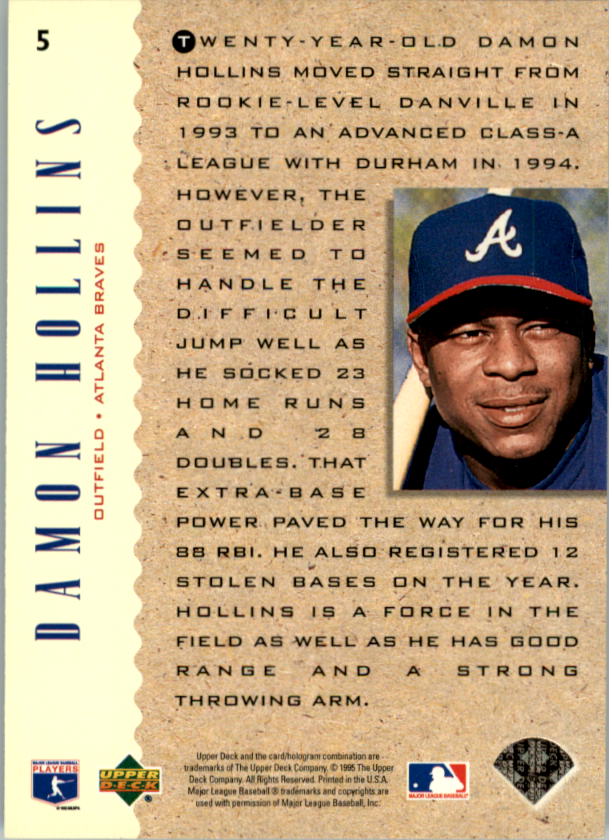 1995 Upper Deck Baseball Card Pick (Base) 1-260 - Picture 11 of 490