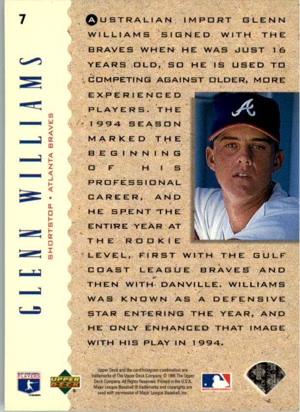 1995 Upper Deck Baseball Card Pick (Base) 1-260 - Picture 15 of 490