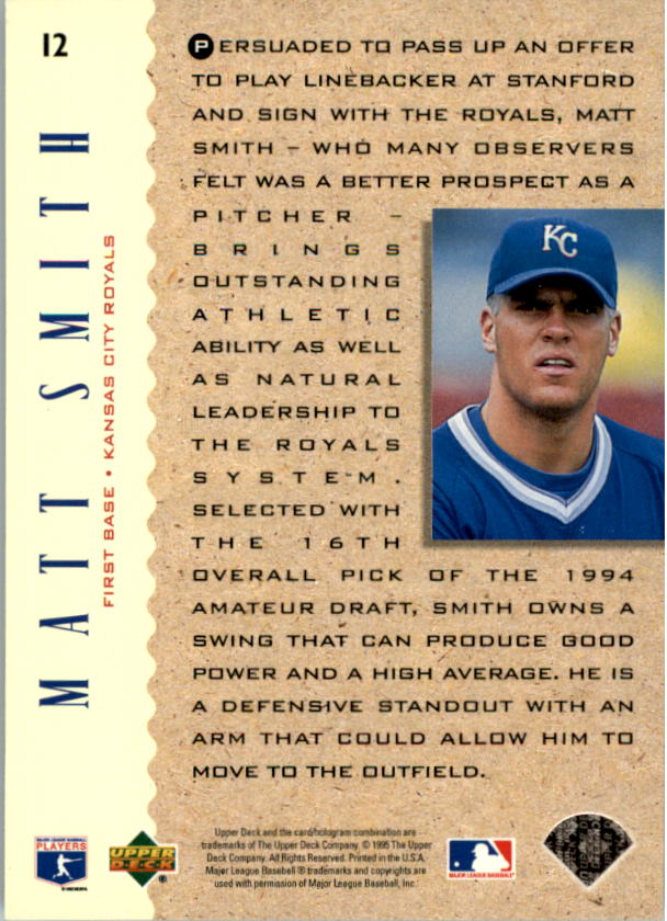 1995 Upper Deck Baseball Card Pick (Base) 1-260 - Picture 25 of 490