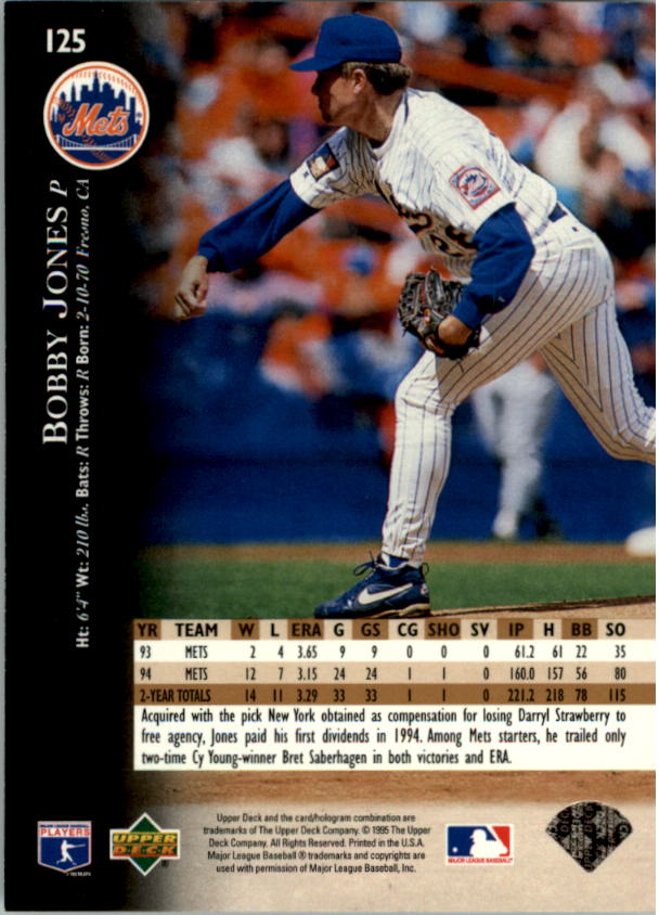 1995 Upper Deck Baseball Card Pick (Base) 1-260 - Picture 237 of 490