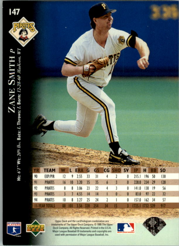 1995 Upper Deck Baseball Card Pick (Base) 1-260 - Picture 278 of 490