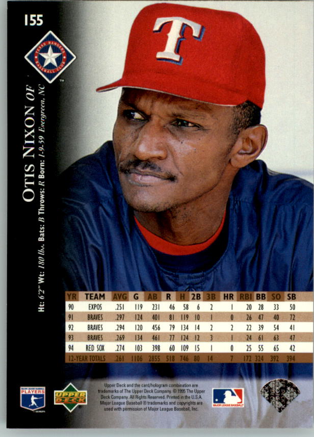 1995 Upper Deck Baseball Card Pick (Base) 1-260 - Picture 294 of 490