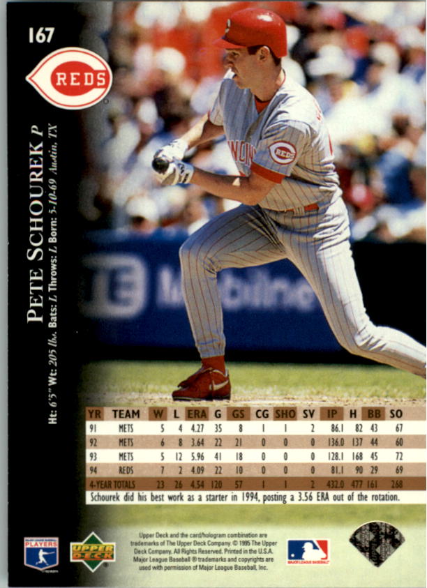 1995 Upper Deck Baseball Card Pick (Base) 1-260 - Picture 316 of 490