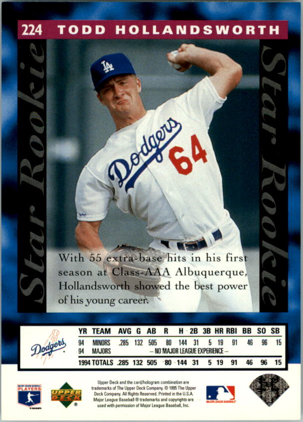 1995 Upper Deck Baseball Card Pick (Base) 1-260 - Picture 426 of 490