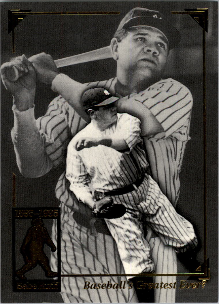 1995 Megacards Ruth #1 Baseball's Greatest/Ever?