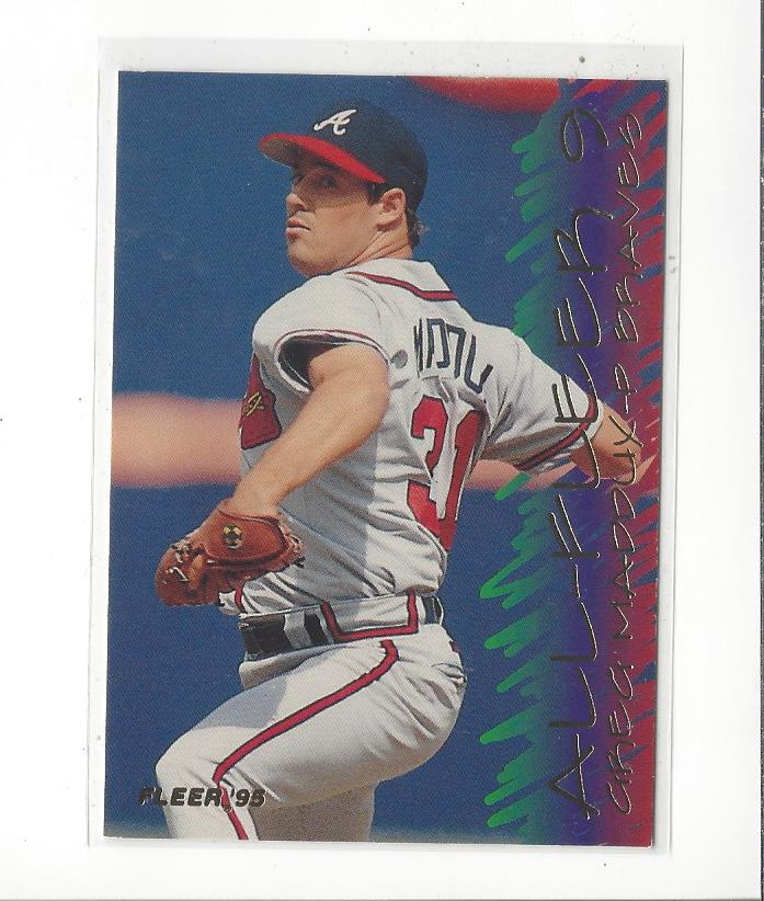 1995 Fleer All-Fleer #9 Greg Maddux