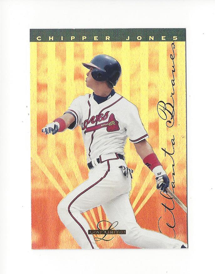 1995 Leaf Limited Gold #22 Chipper Jones