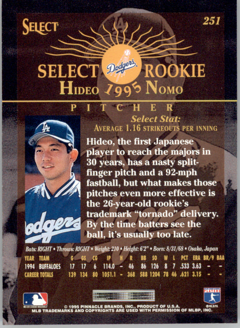 1995 Select (Pinnacle) Baseball "Main Set" Base Cards - Picture 472 of 472