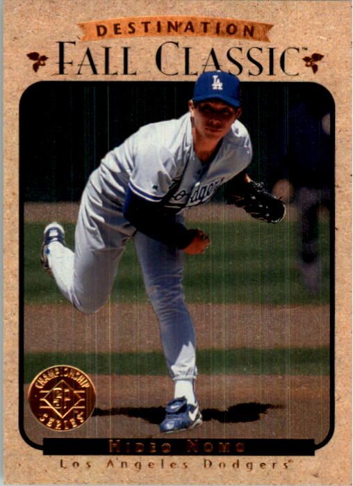 1995 Select Certified Mirror Gold Hideo Nomo ROOKIE /30 #98 PSA 9