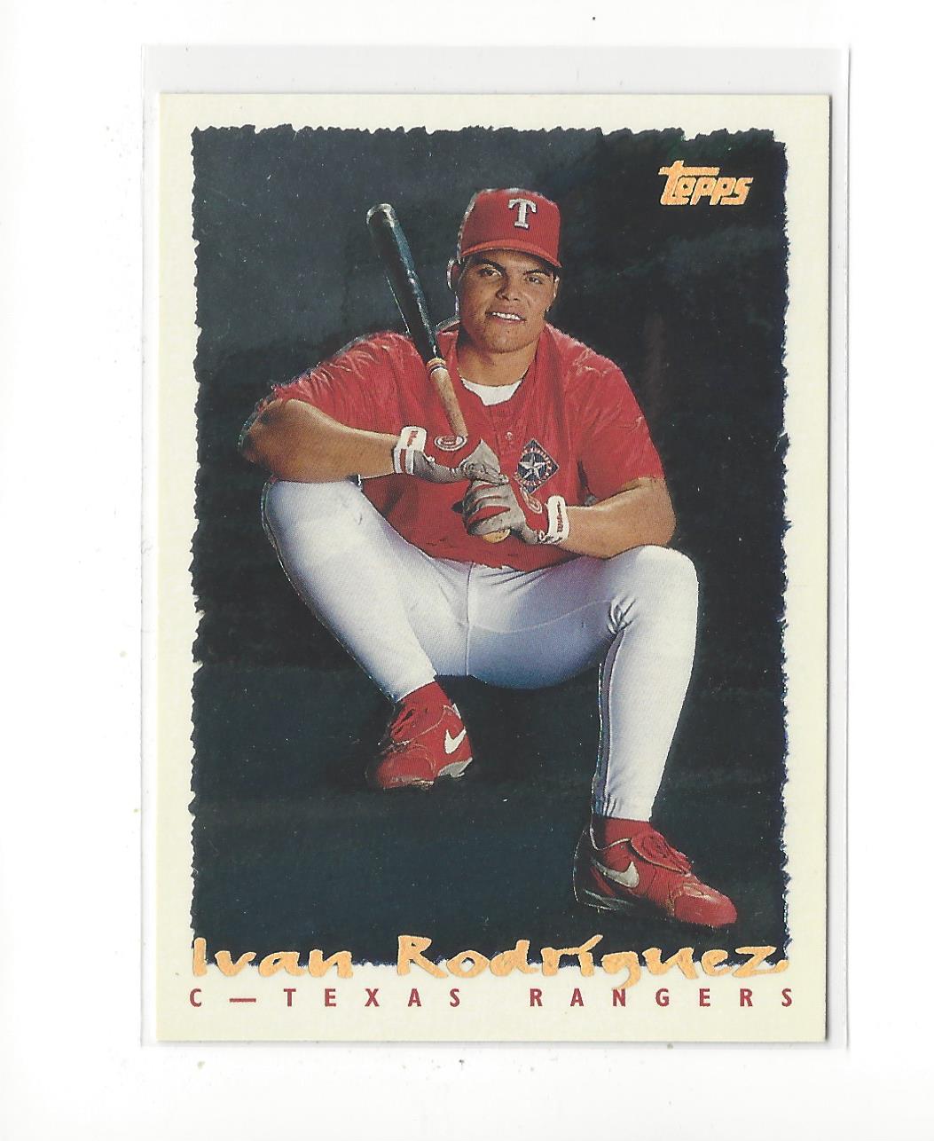 1995 Topps Cyberstats #324 Ivan Rodriguez
