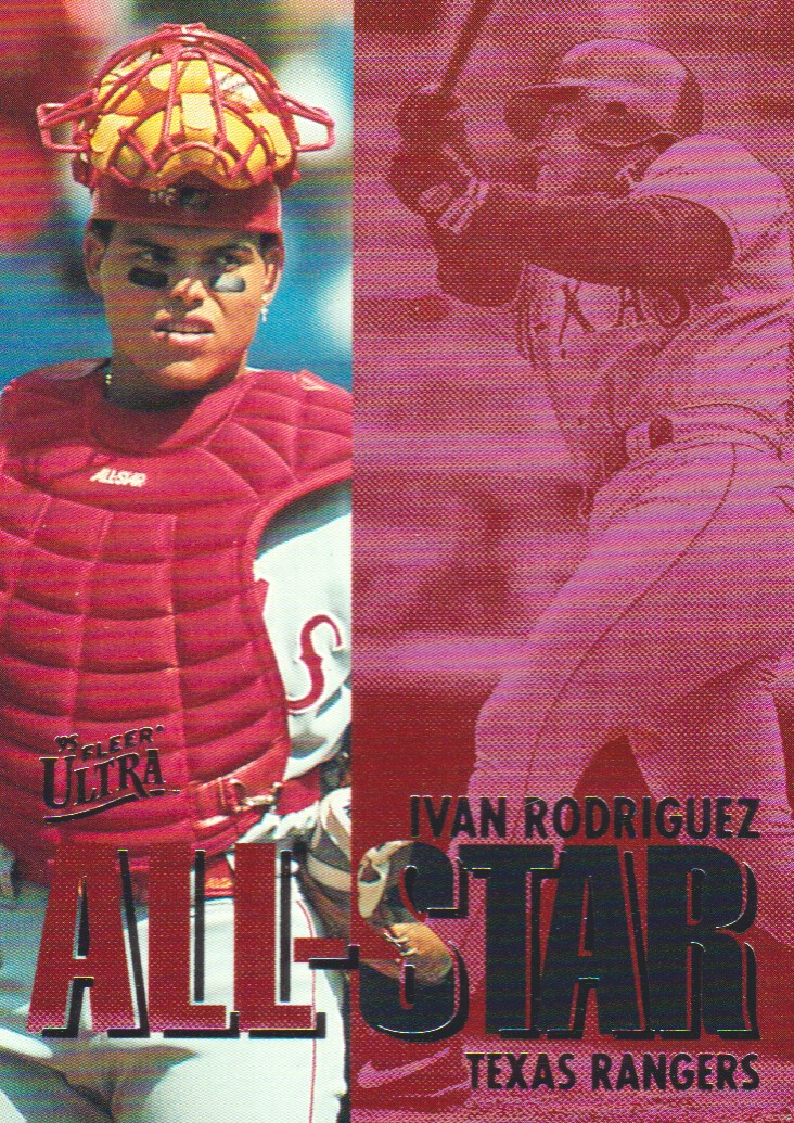 1995 Ultra All-Stars #18 Ivan Rodriguez