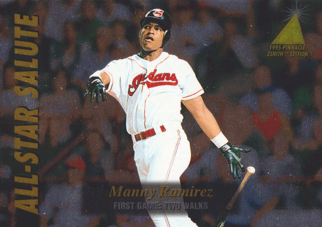 1995 Zenith All-Star Salute #5 Manny Ramirez