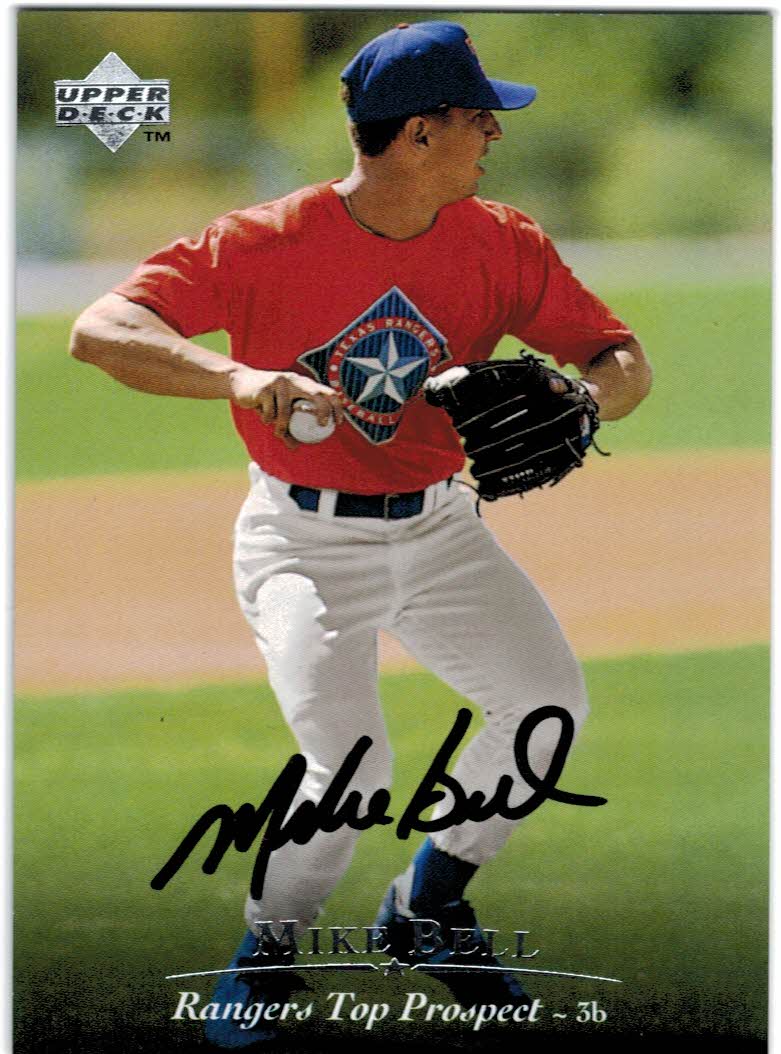 1995 Upper Deck Minors Autographs #1 Mike Bell