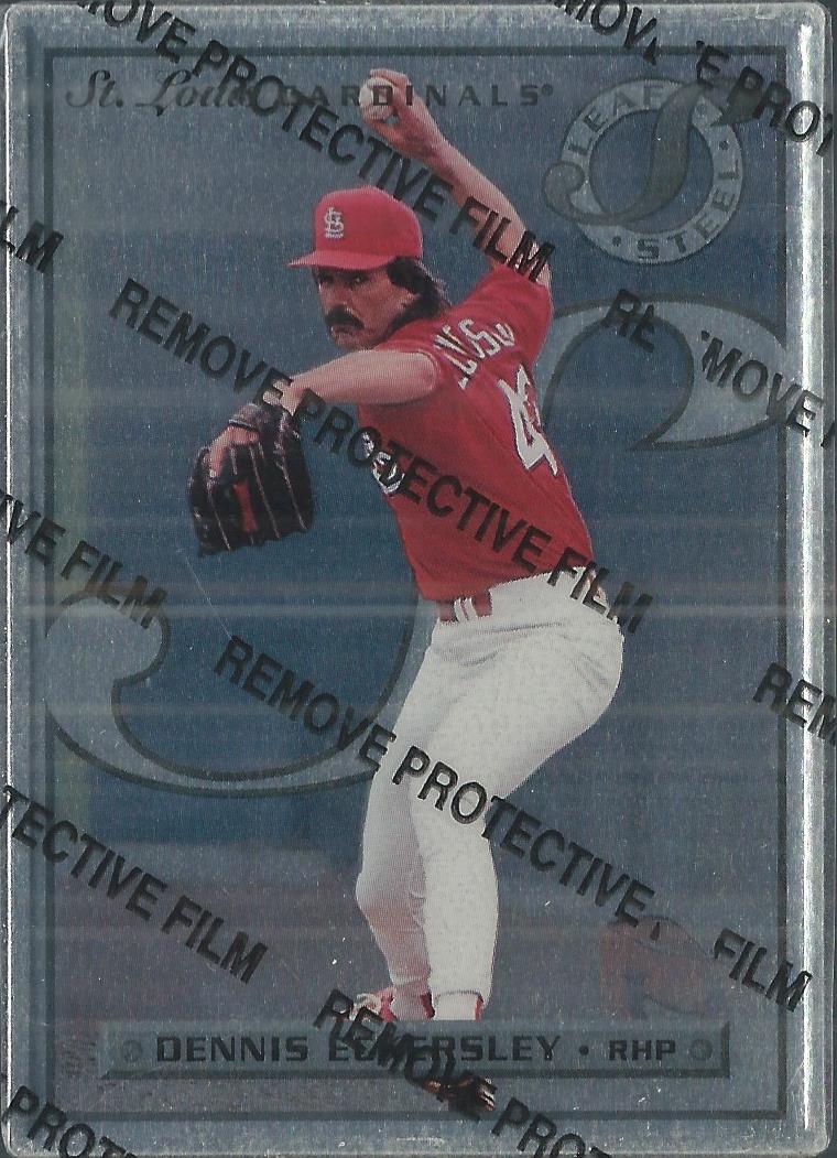 1996 Leaf Preferred Steel #5 Jeff Conine - NM-MT