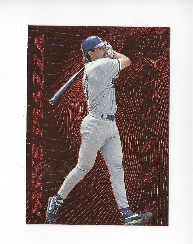 1996 Pacific Prisms Red Hot Stars #RH4 Mike Piazza