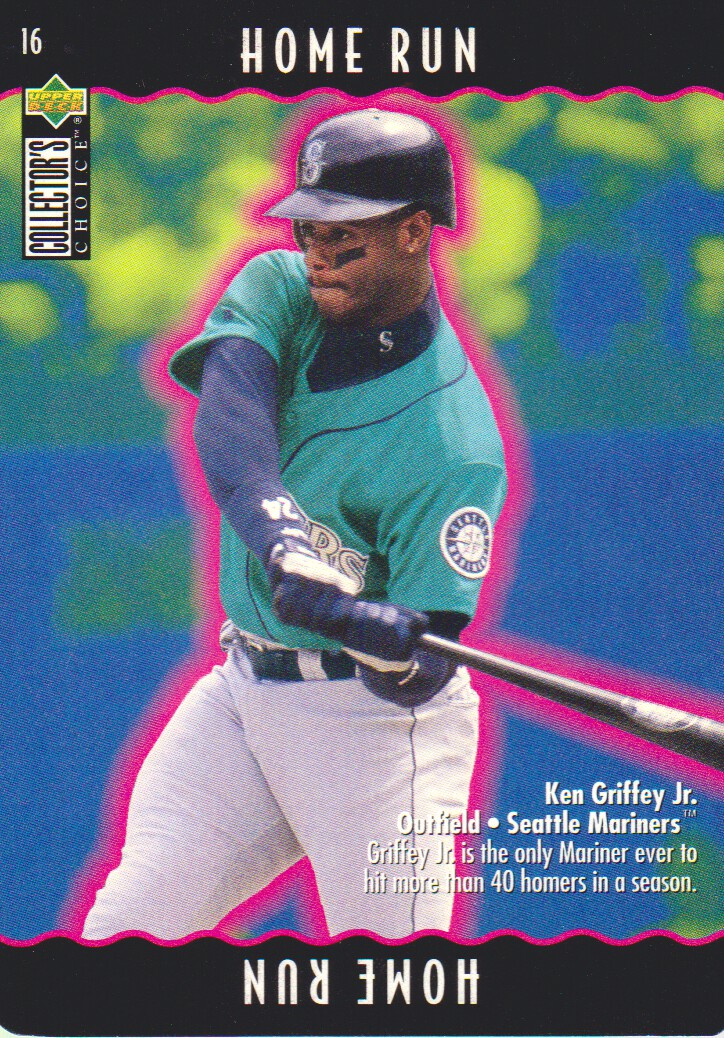 Ken Griffey Jr 1996 Upper Deck Collector's Choice #415 Seattle Mariners  Baseball Card