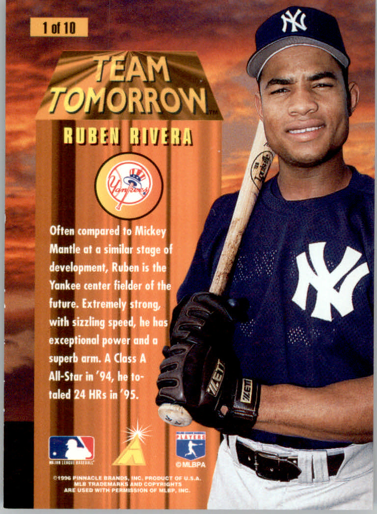 1996 Pinnacle Baseball "Promo and Insert" Cards - Picture 21 of 27