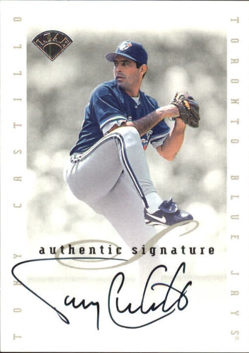 1996 Leaf Signature Extended Autographs #27 Tony Castillo