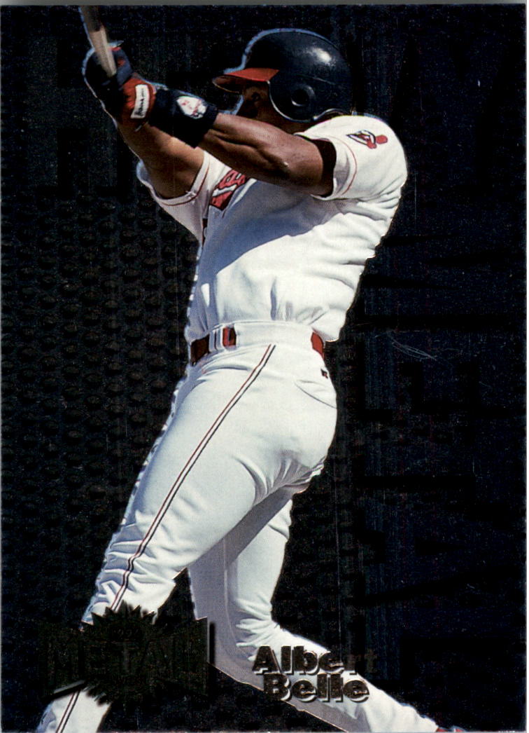 1996 Indians Fleer #4 Albert Belle - NM-MT - Jim & Steve's Sportscard Shop