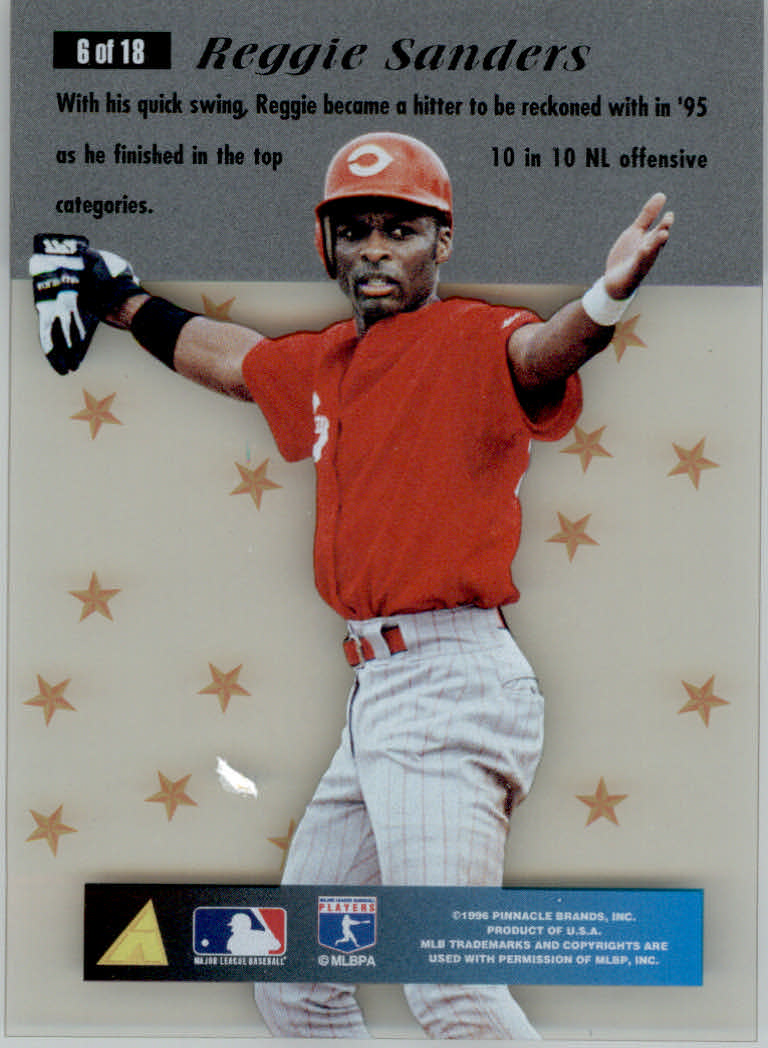 1996 Pinnacle Baseball "Essence of the Game" Insert Cards - Picture 7 of 25