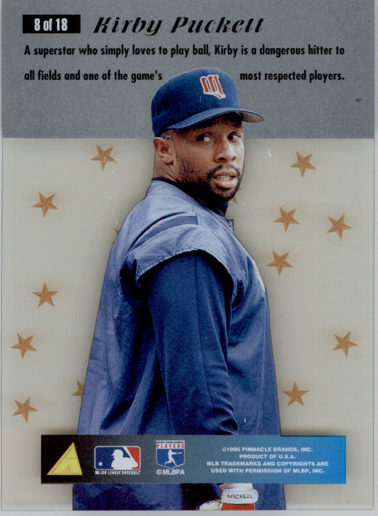 1996 Pinnacle Baseball "Essence of the Game" Insert Cards - Picture 9 of 25