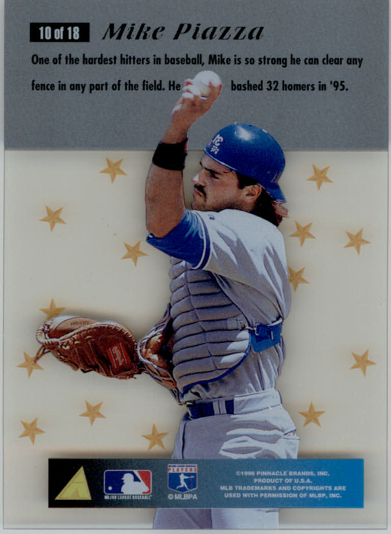 1996 Pinnacle Baseball "Essence of the Game" Insert Cards - Picture 13 of 25