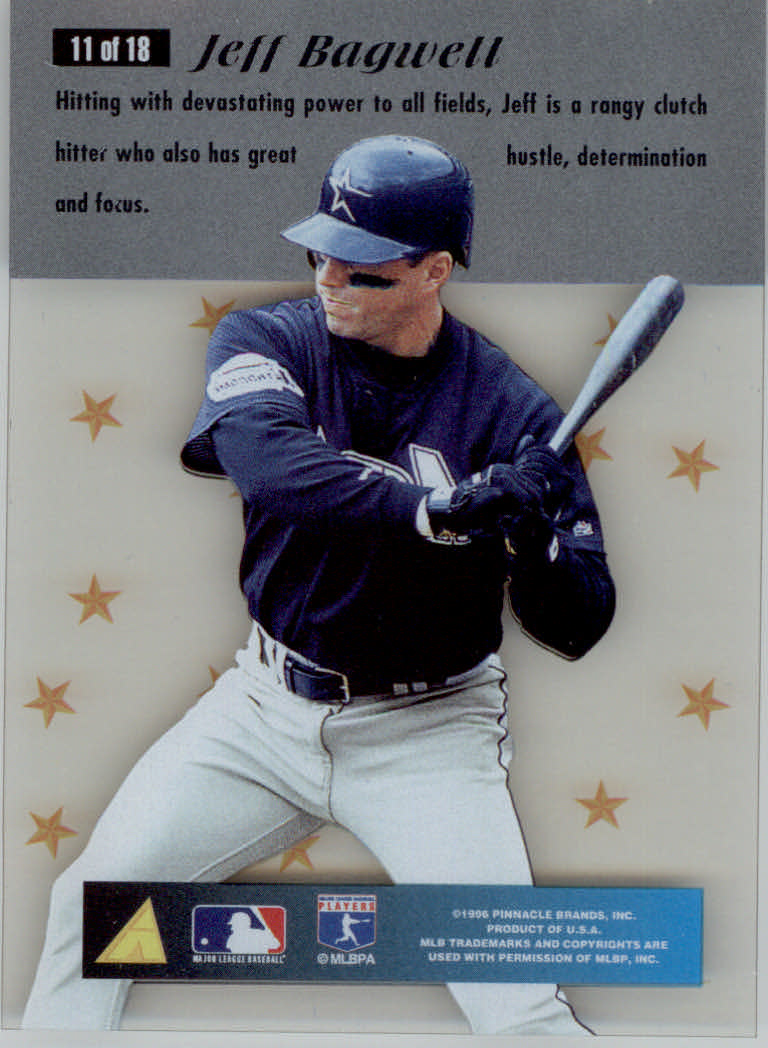 1996 Pinnacle Baseball "Essence of the Game" Insert Cards - Picture 15 of 25